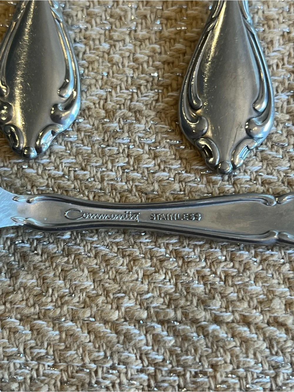 Cantata (Stainless) Soup Spoons by ONEIDA (5) *and bouns free teaspoon